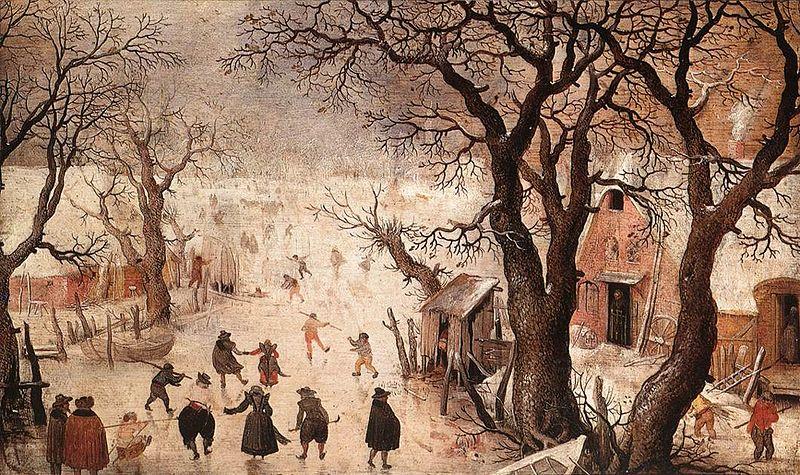 Hendrick Avercamp Winter Landscape Sweden oil painting art